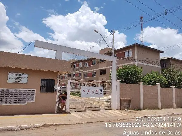 Imóvel em leilão - AVENIDA 2, N. SN, Apto 202, BL I, CJ A, LT 27A, QD 11, SETOR 05, PARQUE DA BARRAGEM SETOR 05, AGUAS LINDAS DE GOIAS, GO