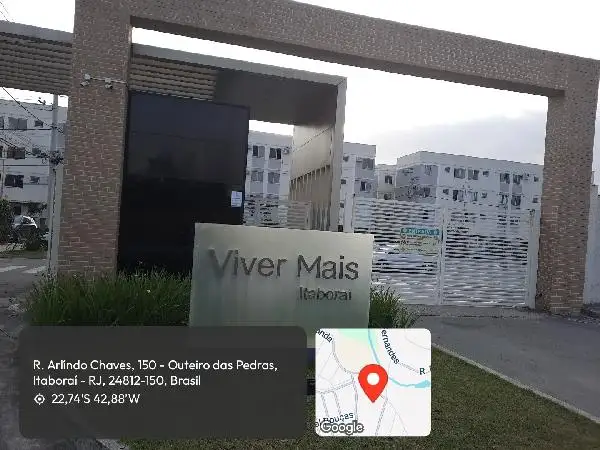 Imóvel em leilão - RUA ARLINDO CHAVES,N. 150 APTO. 202 BL 04, OUTEIRO DAS PEDRAS - CEP: 24812-150, ITABORAI - RIO DE JANEIRO