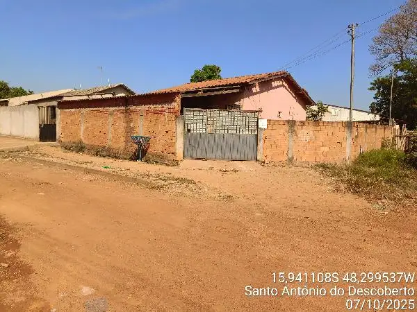 Imóvel em leilão - QUADRA 59, N. SN, LT 19-A RUA 22 ESQUINA COM  RUA 09, JARDIM ANA BEATRIZ II, SANTO ANTONIO DO DESCOBERTO, GO