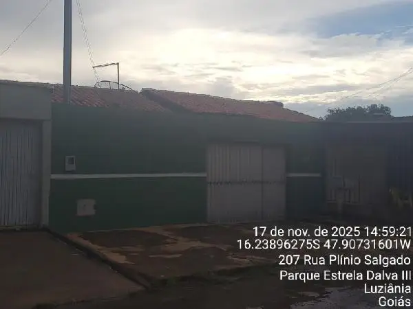 Imóvel em leilão - QUADRA 201, N. SN, CS 02 LT 11 RUA PLINIO SALGADO, PARQUE ESTRELA DALVA III, LUZIANIA, GO