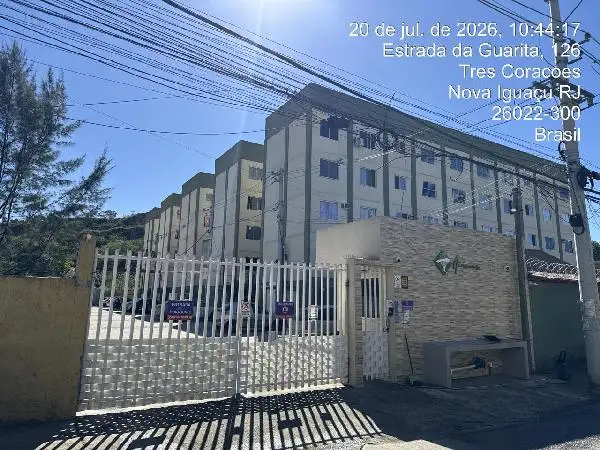 Imóvel em leilão - ESTRADA DA GUARITA, N. 165, Apto 102, BL 08 LT 10 QD 02, VILA TRES CORACOES, NOVA IGUACU, RJ