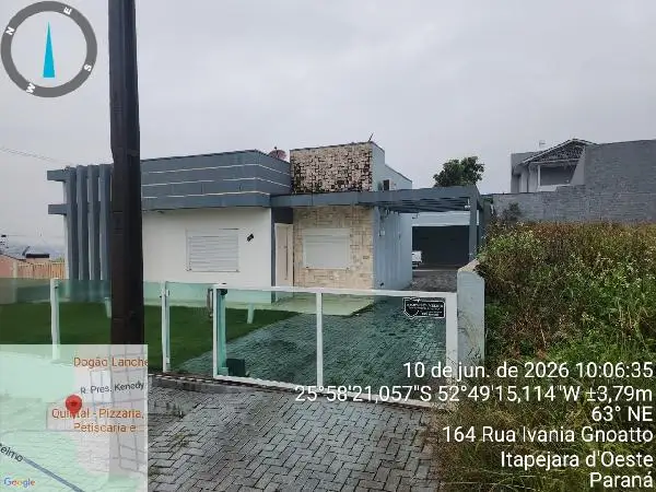 Imóvel em leilão - RUA IVANIA GNOATTO, N. 370, LT 14 QD 168, INDUSTRIAL I, ITAPEJARA D'OESTE, PR