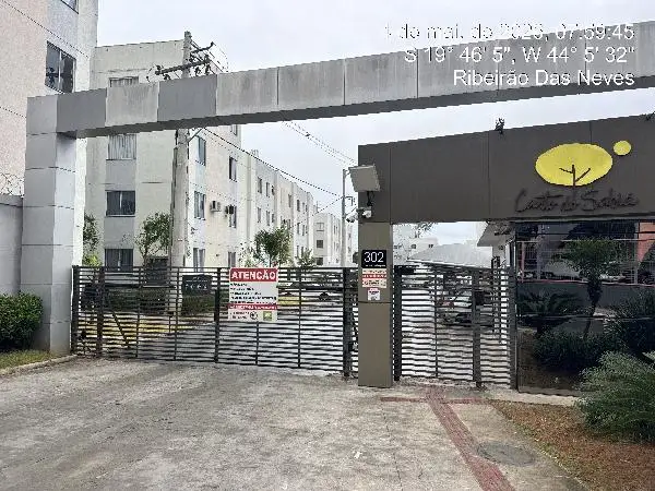 Imóvel em leilão - RUA LAURO SODRE NOGUEIRA,N. 302 APTO. B204 BL 11 VAGA 75, SAO PEDRO - CEP: 33805-600, RIBEIRAO DAS NEVES - MINAS GERAIS