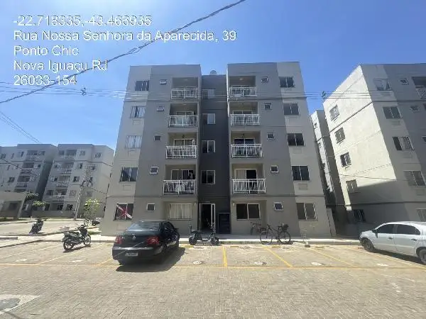Imóvel em leilão - ESTRADA VELHA DE SANTA RITA, N. 1052, Apto 201, BL 16, LT 6A3, PONTO CHIC, NOVA IGUACU, RJ