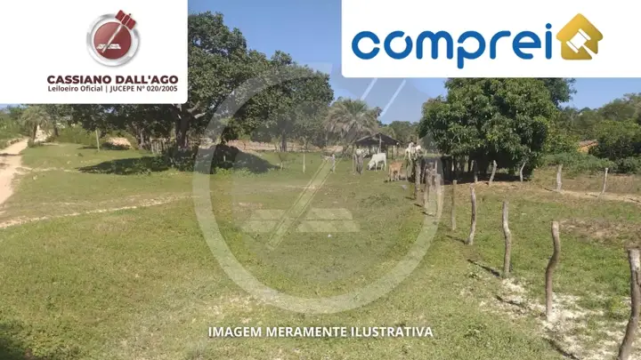 Terreno em leilão em Januária