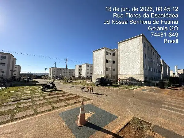 Imóvel em leilão - RUA FLORES DA ESPATODIA, N. SN, Apto 104, 1º PAVIMENTO BLOCO 05, RESIDENCIAL FLORES DO CERRADO, GOIANIA, GO