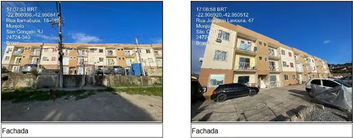 Imóvel em leilão - R MINIAPOLIS, N. 182, Apto 05, AP05, QD10, LT48, MARAMBAIA, SAO GONCALO, RJ