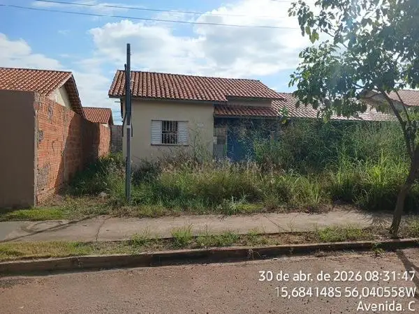 Imóvel em leilão - RUA E, N. 00, LT 38 QD 08 TP 06, RESIDENCIAL ALTOS DO PARQUE II, CUIABA, MT