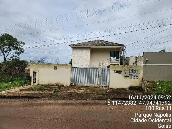 Imóvel em leilão - QD49, N. SN, Apto 202, LT25, PG NAPOLIS GLEBA A, CIDADE OCIDENTAL, GO