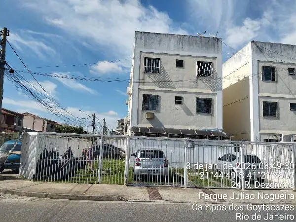 Imóvel em leilão - RUA MARIO SOARES MALAQUIAS, N. 26, Apto 101,, PARQUE JULIAO NOGUEIRA, CAMPOS DOS GOYTACAZES, RJ