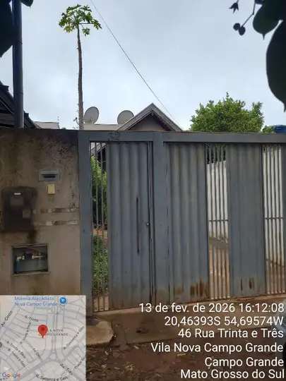 Imóvel em leilão - RUA 33, N. 32, CS 03, VILA NOVA CAMPO GRANDE, CAMPO GRANDE, MS