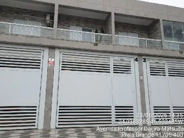 Imóvel em leilão - AVENIDA PROFESSOR DAIJIRO MATSUDA, N. 322, CS 4 ASSOBRADADA  LT 1 E 2 QD 7, MARACANA, PRAIA GRANDE, SP