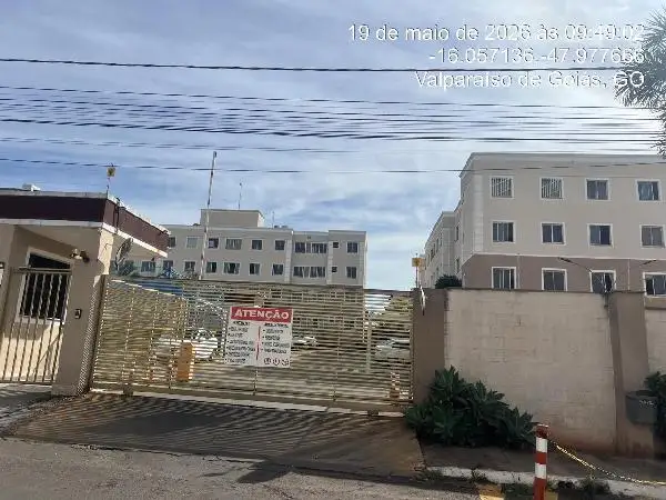Imóvel em leilão - QUADRA 32, N. SN, Apto 208, LOTE 01 2º PAVIMENTO BLOCO F, PARQUE ESPLANADA III, VALPARAISO DE GOIAS, GO