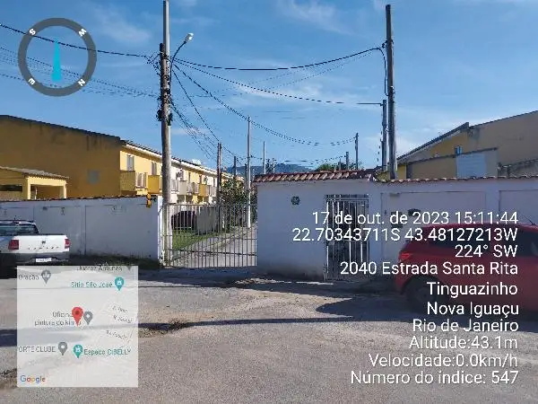 Imóvel em leilão - ESTRADA DE SANTA RITA, N. 2040, CS 34, AREA A, CORUMBA, NOVA IGUACU, RJ