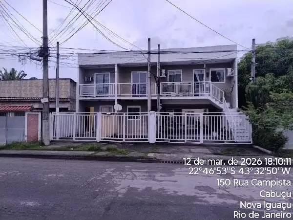 Imóvel em leilão - RUA CAMPISTA, N. 243, CS4 PAV02, CABUCU, NOVA IGUACU, RJ