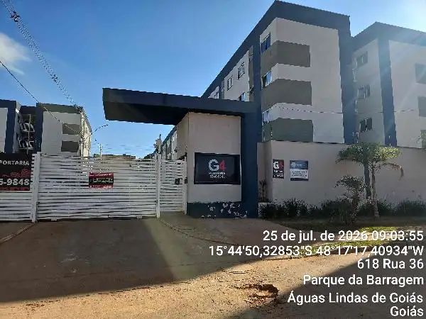 Apartamento em leilão em Águas Lindas de Goiás