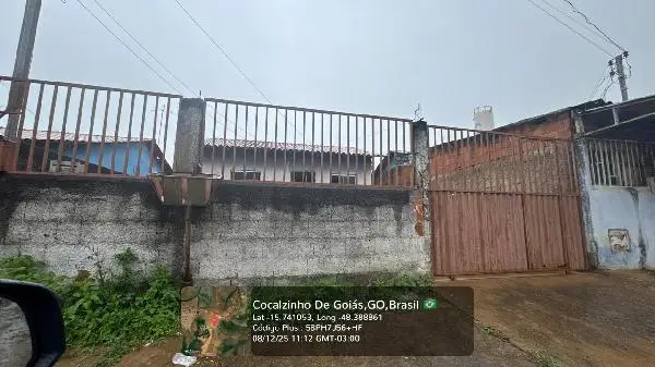 Imóvel em leilão - RUA 9, N. SN, LT 34, QD 09, ITAMAR NOBREGA III, COCALZINHO DE GOIAS, GO