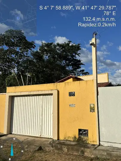 Leilão Extrajudicial de Casa em Brasileira - Rua Estevam Teixeira de Sousa, N. 160,, Fonte das Palmeiras