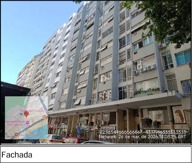 Imóvel em leilão - RUA RODOLFO DANTAS, N. 91, Apto 203, COPACABANA, RIO DE JANEIRO, RJ