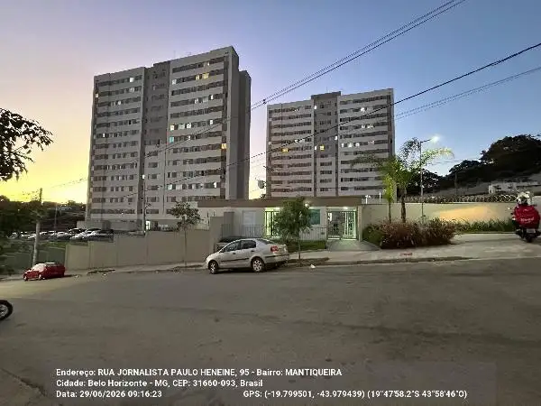 Imóvel em leilão - RUA JORNALISTA PAULO HENEINE,N. 95 APTO. 408 BL 01, MANTIQUEIRA - CEP: 31660-093, BELO HORIZONTE - MINAS GERAIS