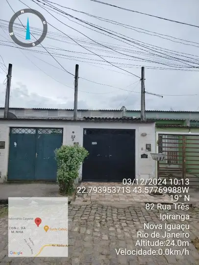 Imóvel em leilão - RUA TRES, N. 82, CS 02, IPIRANGA, NOVA IGUACU, RJ