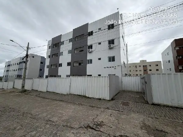 Imóvel em leilão - RUA NIZA SIQUEIRA DE MELO, N. 276, Apto 205, ANDAR 1, GRAMAME, JOAO PESSOA, PB