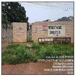 Imóvel em leilão - QUADRA QUADRA 10, N. SN, LT 174 CS11, MANSOES BITTENCOURT, SANTO ANTONIO DO DESCOBERTO, GO