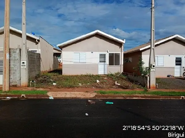 Imóvel em leilão - RUA PROJETADA 04, N. 354, QD 13 LT 36, RESIDENCIAL JACARANDA, BIRIGUI, SP