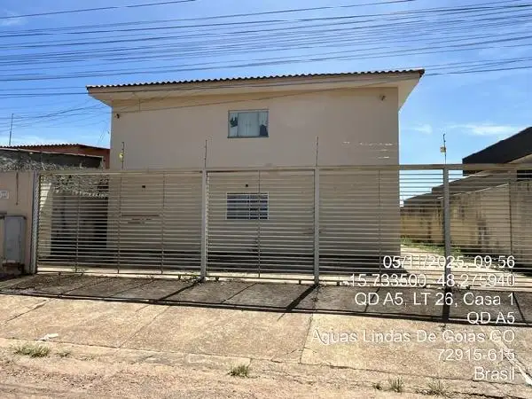 Imóvel em leilão - QUADRA A-06, N. SN, Apto 201, LT 06 RUA 9, MANSOES OLINDA, AGUAS LINDAS DE GOIAS, GO