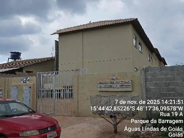 Imóvel em leilão - QUADRA 95 CONJUNTO B, N. SN, Apto 202, LT 17-A RUA RIO VERDE, PARQUE DA BARRAGEM SETOR 11, AGUAS LINDAS DE GOIAS, GO