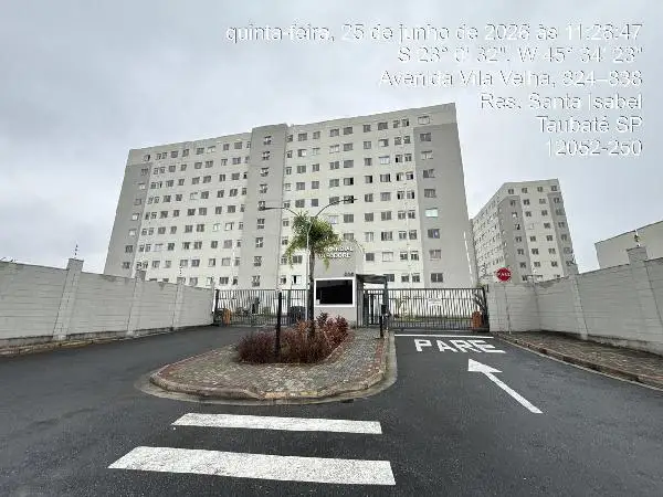 Apartamento em leilão em Taubaté