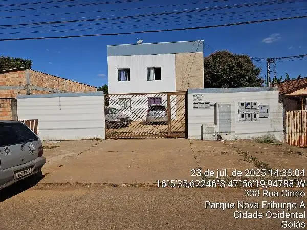 Imóvel em leilão - QUADRA 42, N. SN, Apto 201, LT 03, PAV SUP, R 05, PARQUE NOVA FRIBURGO B, CIDADE OCIDENTAL, GO