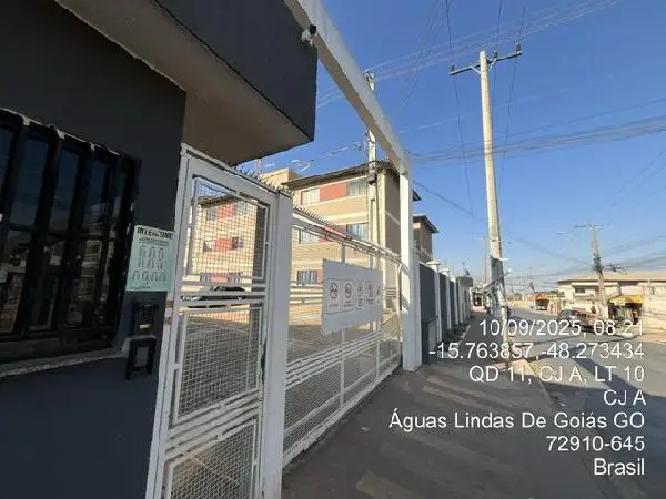 Imóvel em leilão - AVENIDA 2, N. SN, Apto 102, BL D, LT 27B, QD 11, CJ A, SETOR 05, PARQUE DA BARRAGEM SETOR 05, AGUAS LINDAS DE GOIAS, GO