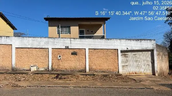 Imóvel em leilão - RUA ARAGUATINS, N. SN, CS 02 LT 26, SAO CAETANO, LUZIANIA, GO