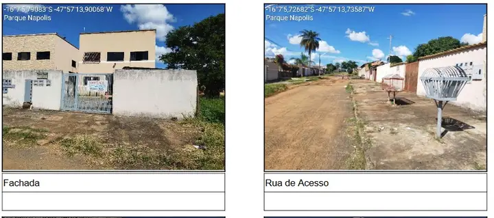 Imóvel em leilão - QUADRA 25, Apto 202, LT 02, RUA 06, PARQUE NAPOLIS A, CIDADE OCIDENTAL, GO