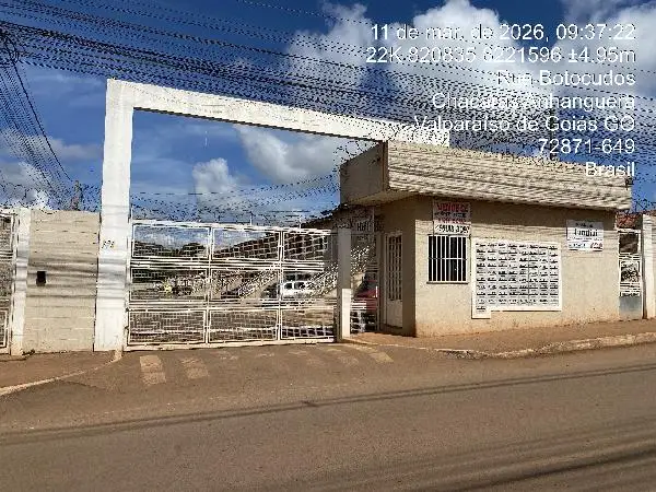Imóvel em leilão - RUA BOTOCUDOS, N. SN, Apto 14, BL B GLB C CH 11 QD 09, CHACARAS ANHANGUERA, VALPARAISO DE GOIAS, GO