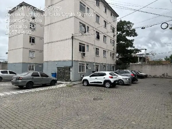 Imóvel em leilão - RUA JOSE BONIFACIO, N. 201, Apto 203, BL 03, LT 321-A, QD 77, ROCHA SOBRINHO, MESQUITA, RJ