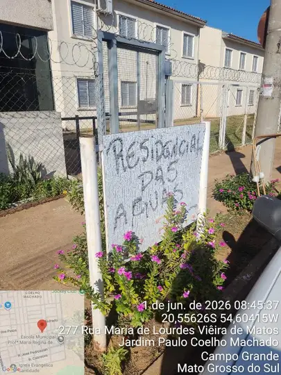 Imóvel em leilão - RUA MARIA DE LOURDES VIEIRA MATOS, N. 277, Apto 04, BLOCO 07 1º ANDAR, VARANDAS DO CAMPO, CAMPO GRANDE, MS