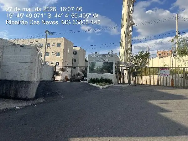 Apartamento em leilão em Ribeirão das Neves