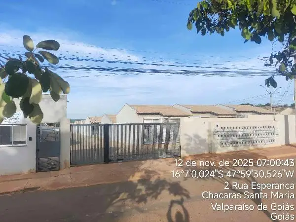 Imóvel em leilão - RUA ESPERANCA, N. CH 07, QD 01 CS 19, CHACARAS BRASIL A, VALPARAISO DE GOIAS, GO