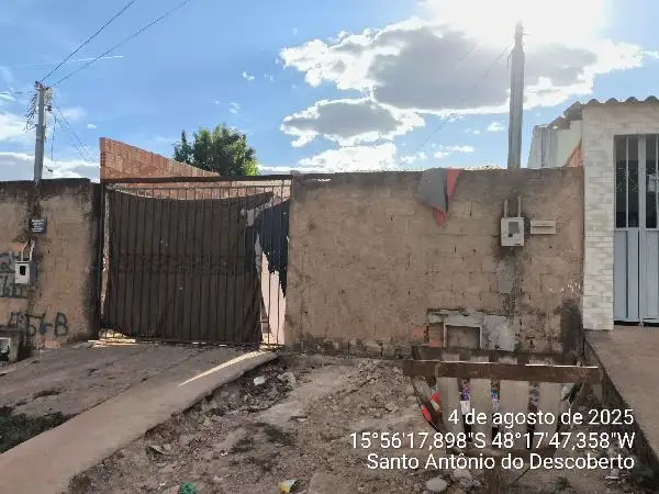 Imóvel em leilão - RUA 19, N. SN, QD 24, LT 56-A, PARQUE SANTO ANTONIO, SANTO ANTONIO DO DESCOBERTO, GO