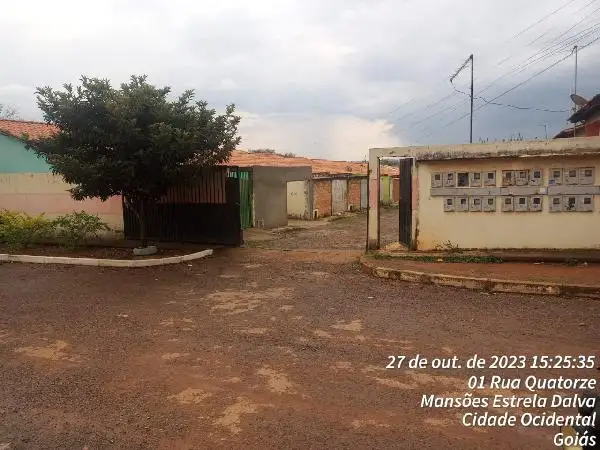 Imóvel em leilão - RUA 23, N. SN, CASA 08, MANSOES RECREIO ESTR, CIDADE OCIDENTAL, GO