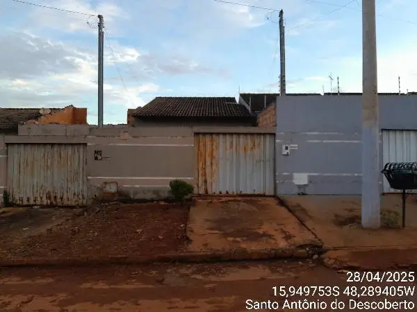 Imóvel em leilão - QUADRA 125, N. SN, LT 14-A, RUA CLOVIS SALGADO, PARQUE ESTRELA DALVA XII, SANTO ANTONIO DO DESCOBERTO, GO