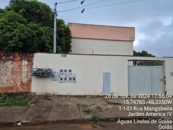 Imóvel em leilão - QUADRA 09, N. SN, Apto 101, PAVIMENTO 01, LT 03, RUA MANGABEIRA, JARDIM AMERICA IV, AGUAS LINDAS DE GOIAS, GO