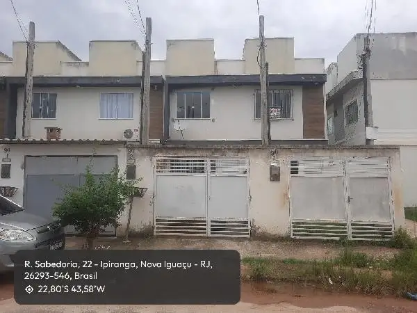 Imóvel em leilão - RUA DOIS, N. 90, CS 02 PARTE LT 09 QD G, CABUCU, NOVA IGUACU, RJ