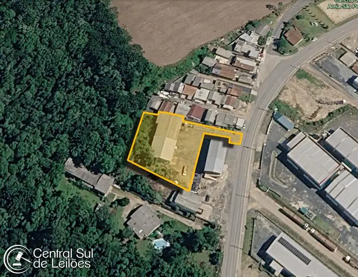 Terreno em leilão em Rio Negrinho