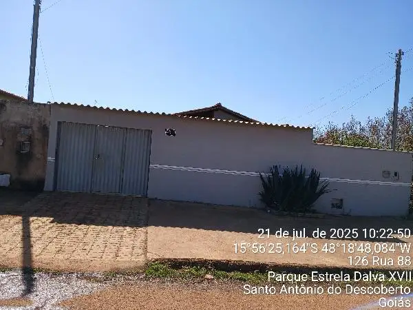 Imóvel em leilão - QUADRA 247 LOTE 26 RUA 87, N. SN,, PARQUE ESTRELA DALVA XVII, SANTO ANTONIO DO DESCOBERTO, GO