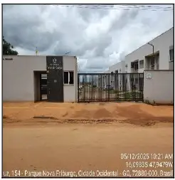 Imóvel em leilão - QUADRA 7, N. SN, Apto 202, LT 11  BLG PAV 1 RUA OSVALDO CRUZ, MANSOES RECREIO MOSSORO, CIDADE OCIDENTAL, GO