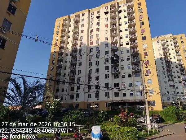 Imóvel em leilão - RUA CAROLINA FERREIRA, N. 192, Apto 906, BL 02 LT C, CENTRO, BELFORD ROXO, RJ