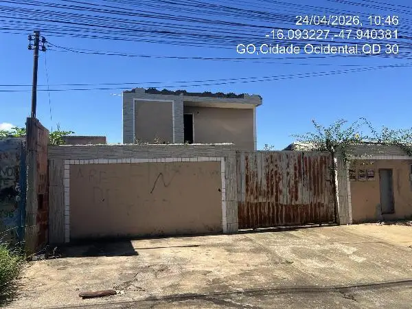 Imóvel em leilão - QUADRA 30, N. .SN, Apto 201, RUA 04, PARQUE NOVA FRIBURGO B, CIDADE OCIDENTAL, GO